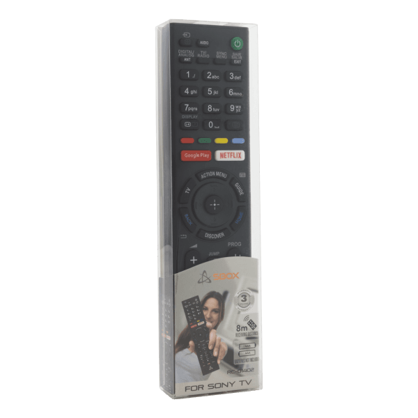 Sbox RC-01402 Remote Control for Sony TVs