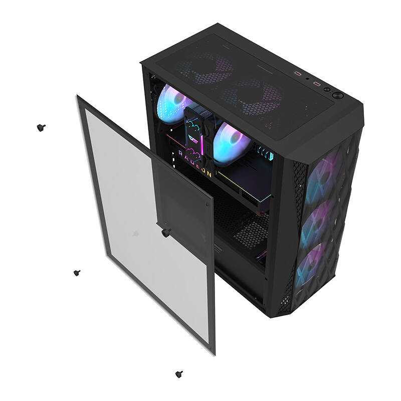 MDATA GAMING Core i5-12400F 16GB 512GB SSD RTX 3050 Windows 11 Pro