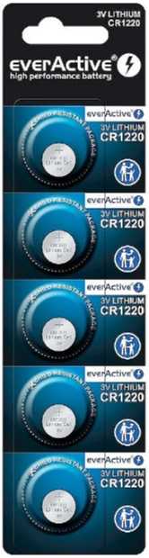 Everactive Mini CR1220, 5-pack