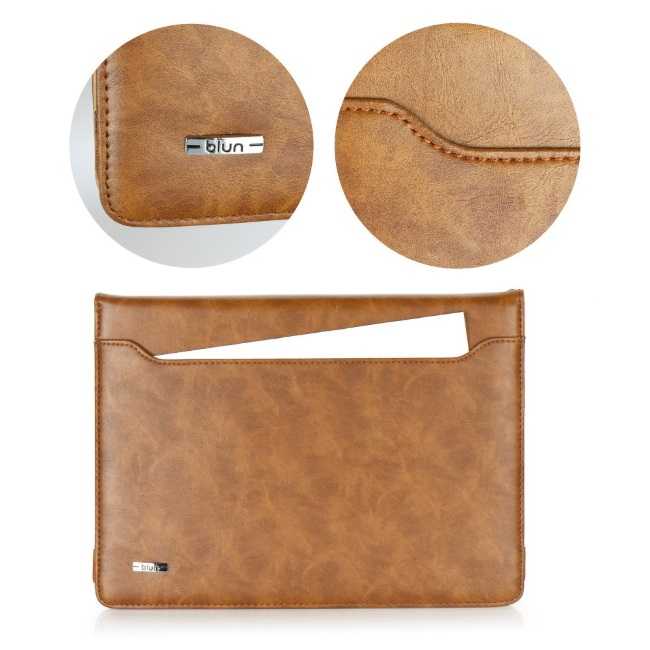 Blun Universal tablet case, up to 7 inches, brown