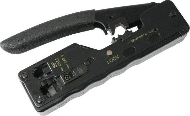 ALANTEC 8P/6P/4P crimping tool (RJ45/RJ12/RJ11) for straight-through cables