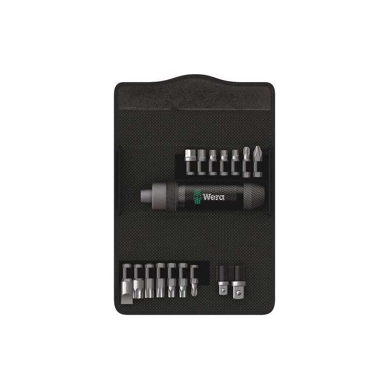 WERA Impact screwdriver set 90Nm, 17-piece