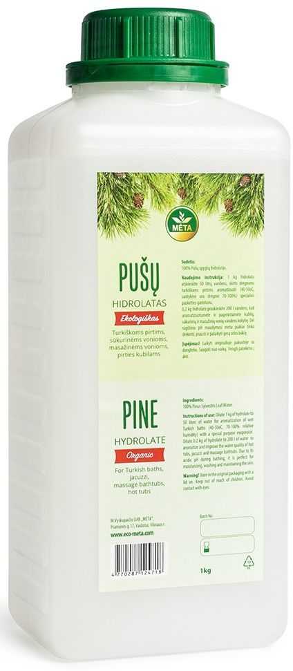 META Organic Pine Hydrolate 1kg