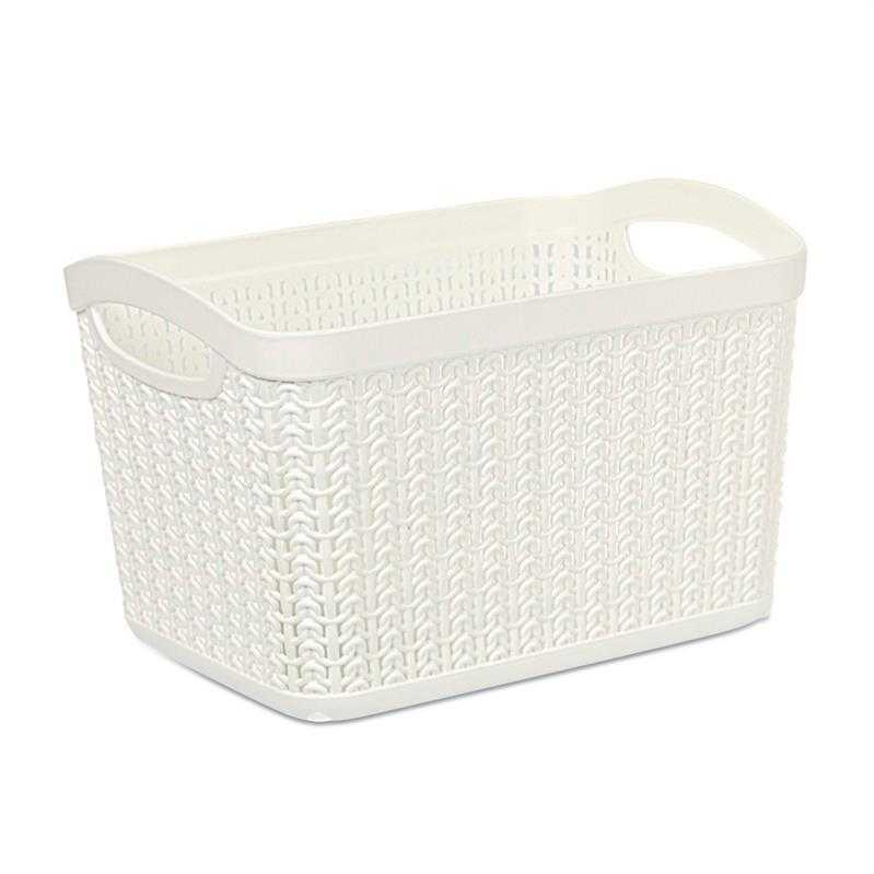 UCSAN 1.5L Knit Basket, White, M-095