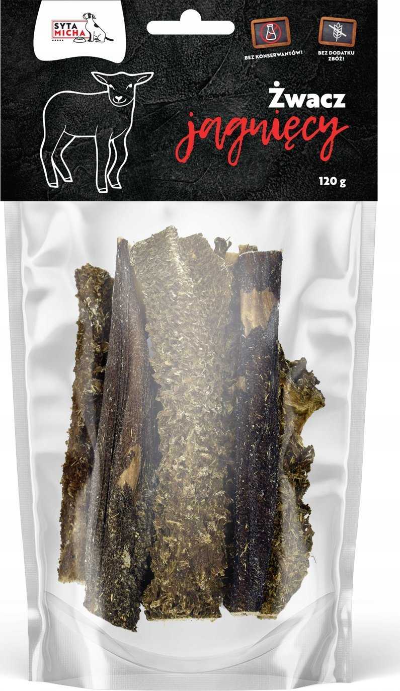 SYTA MICHA Dried lamb tripe—a treat for dogs—120 g
