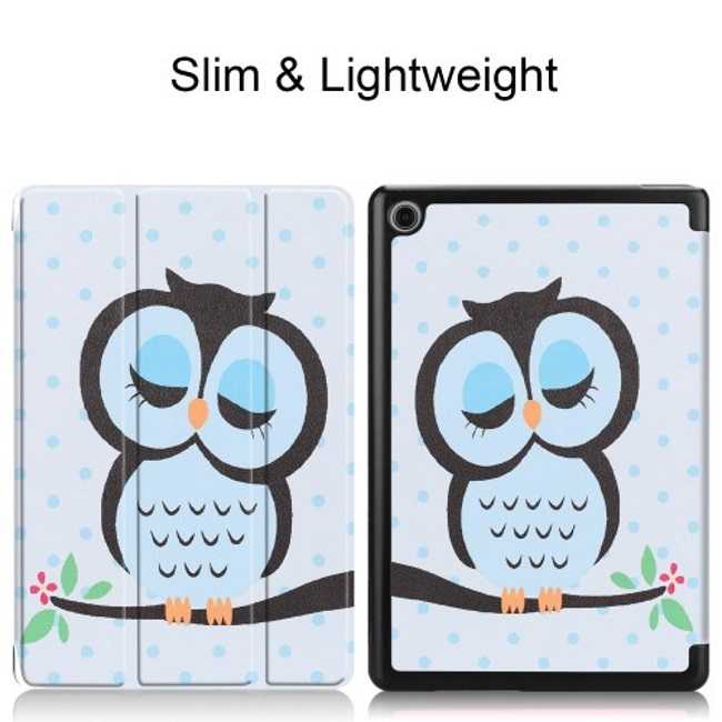 Riff Colorful Texture Book case with stand for HUAWEI MediaPad M5 Lite 10.1"
