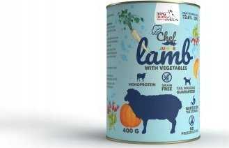 SYTA MICHA Chef Junior Lamb with vegetables - wet dog food - 400g
