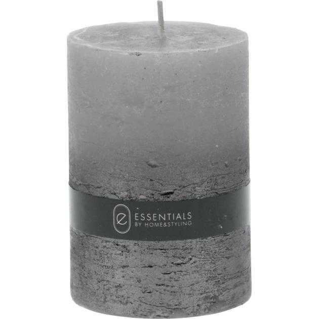 Home Styling Collection Candle, grey, 10x7x7cm