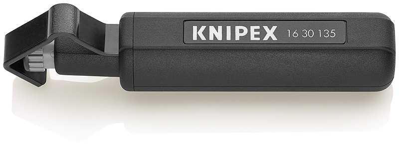 Knipex 1630135SB Black cable stripper, stripping and dismantling tool –