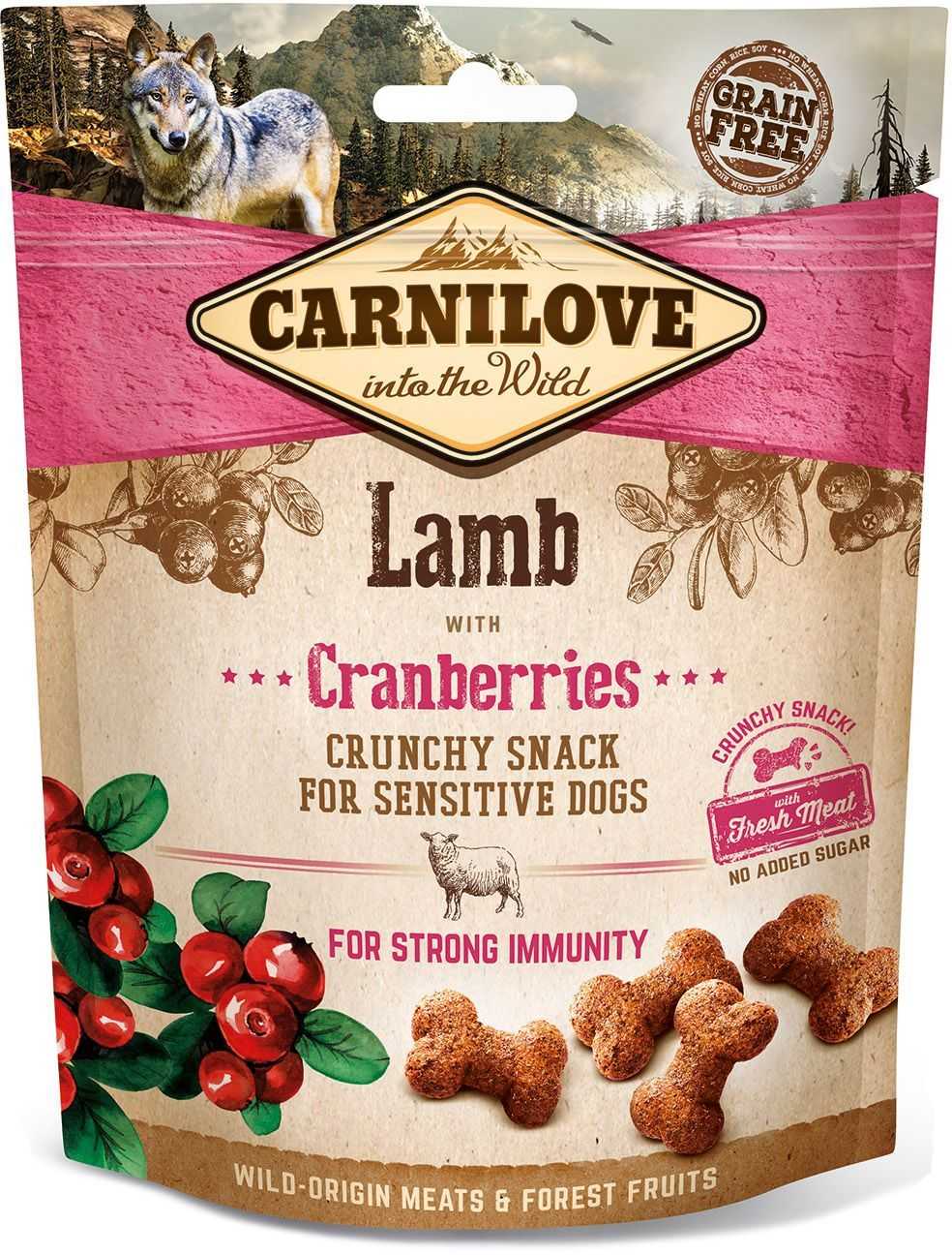 CARNILOVE Crunchy Lamb with Cranberry 200g