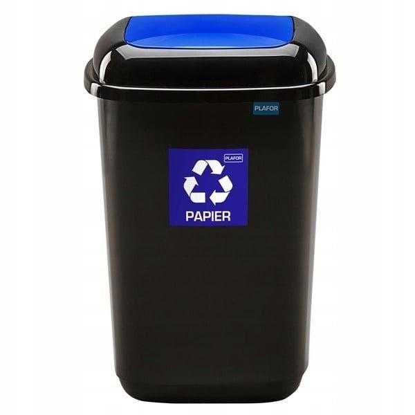 PLAFOR 28L Recycling Bin, Blue