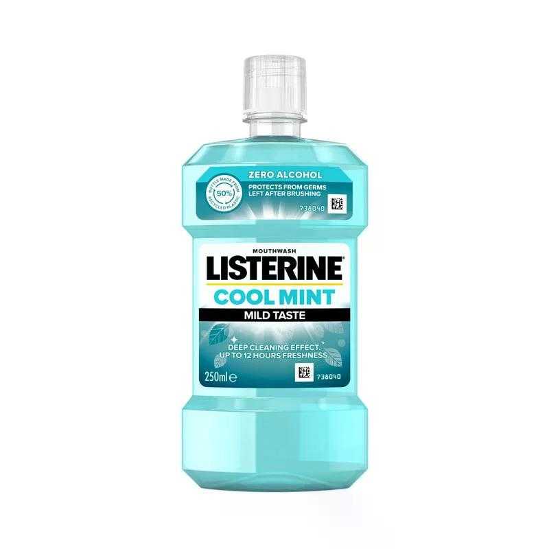 Listerine Cool Mint Mild Taste Mouthwash 250ml