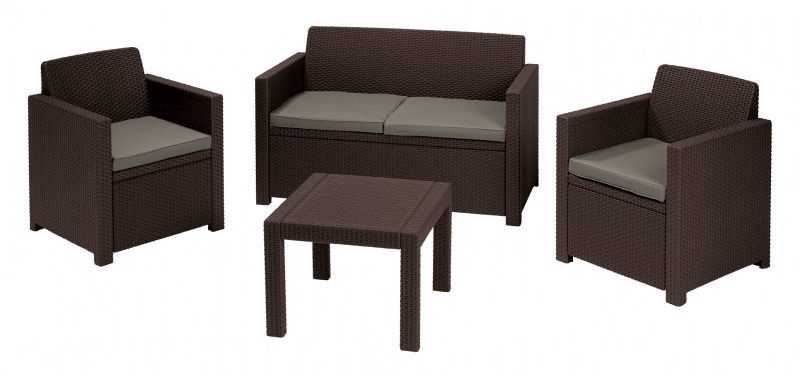 Keter Alabama Set Brown