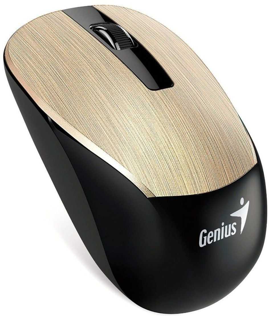 GENIUS NX-7015/Office/Optical/1600 DPI/Wireless USB/Gold (31030019402)