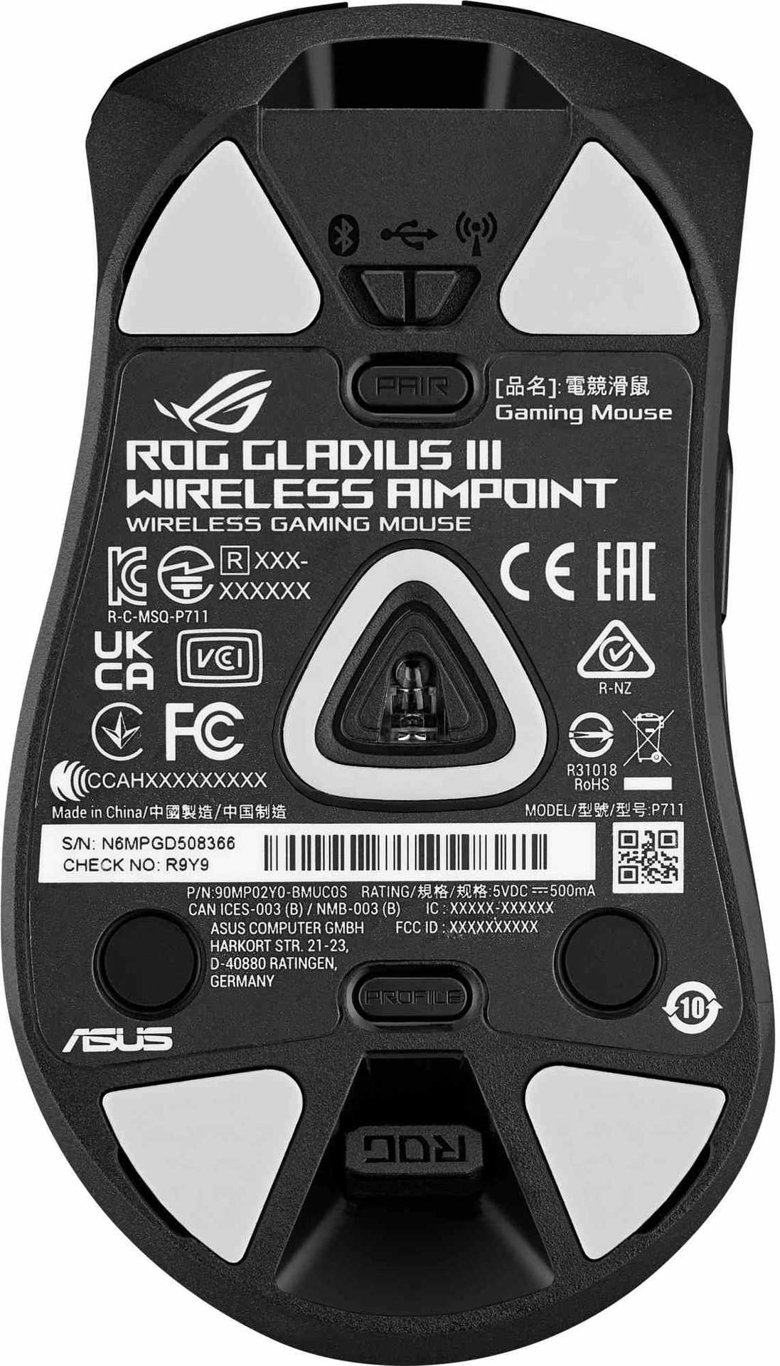 ASUS ROG Gladius III Wireless AimPoint Black