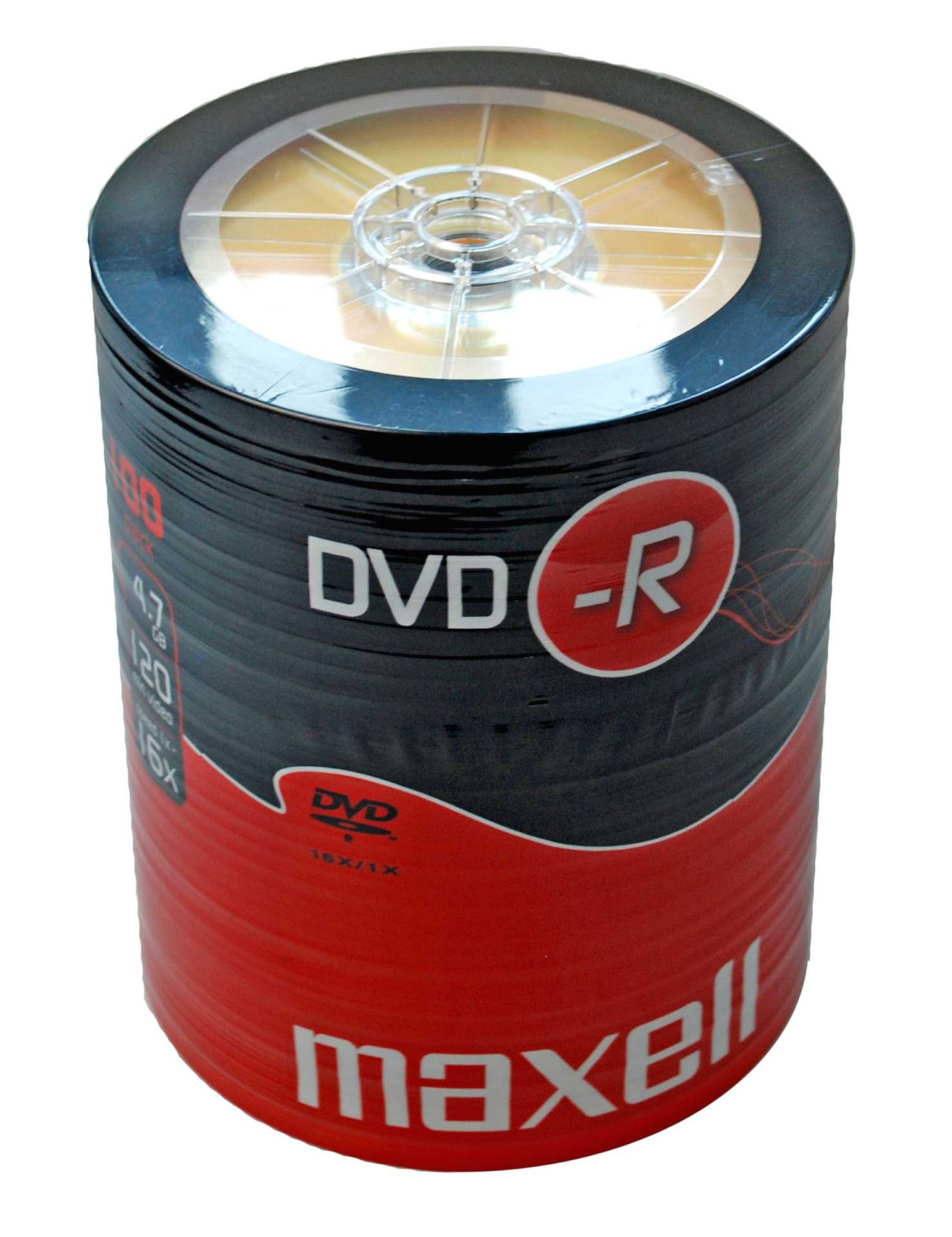 MAXELL 47GB DVD-R 100-Pack Shrink Wrap