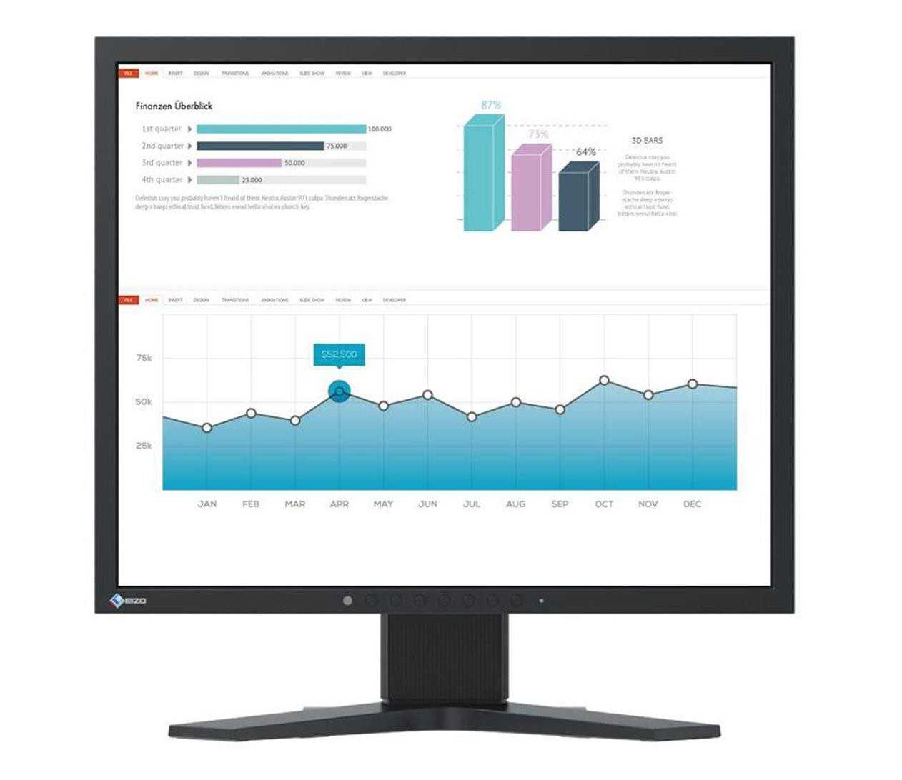 Eizo 48.3cm (19") S1934H-BK