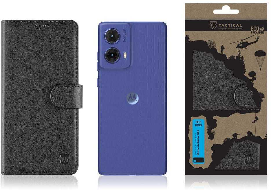 Tactical "Field Notes Motorola Moto G85 5G" Black