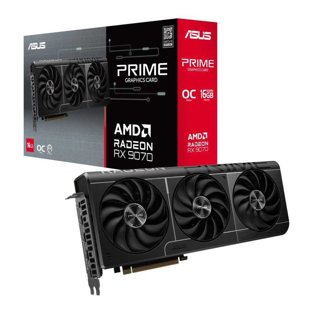 ASUS PRIME-RX9070-O16G 16GB