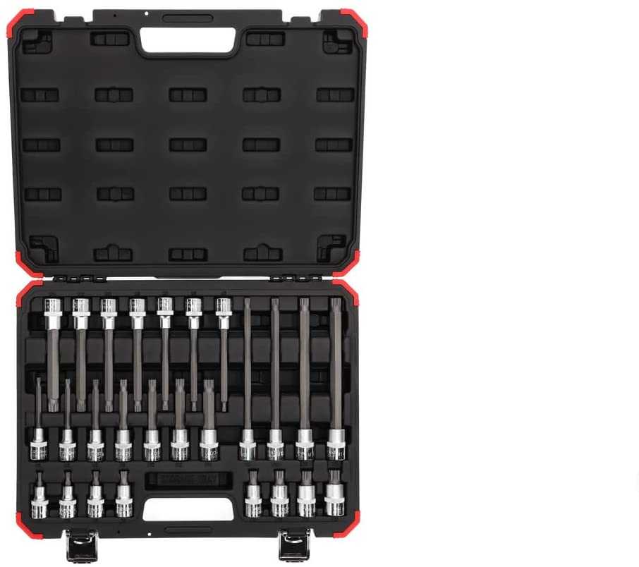 Gedore red 1/2" XZN screwdriver bits