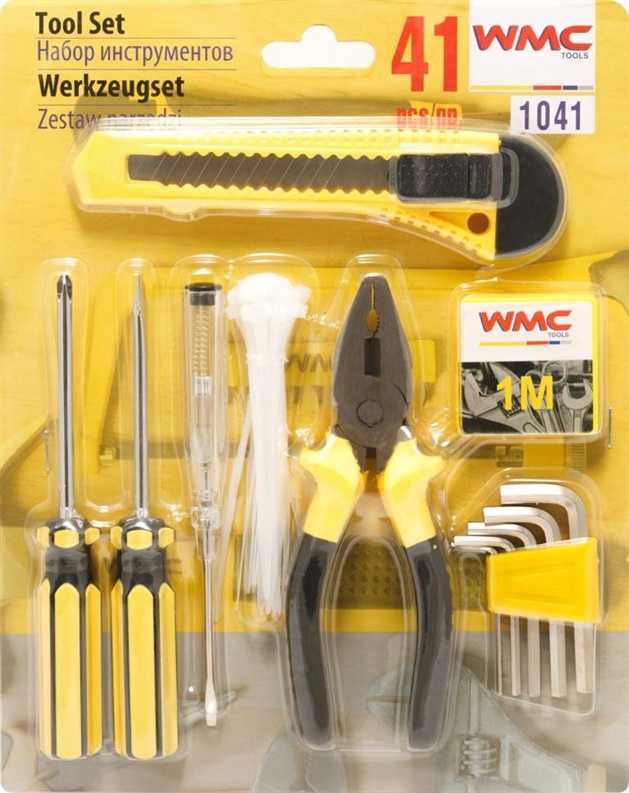WMC_TOOLS TOOL SET 1041, 41-Piece