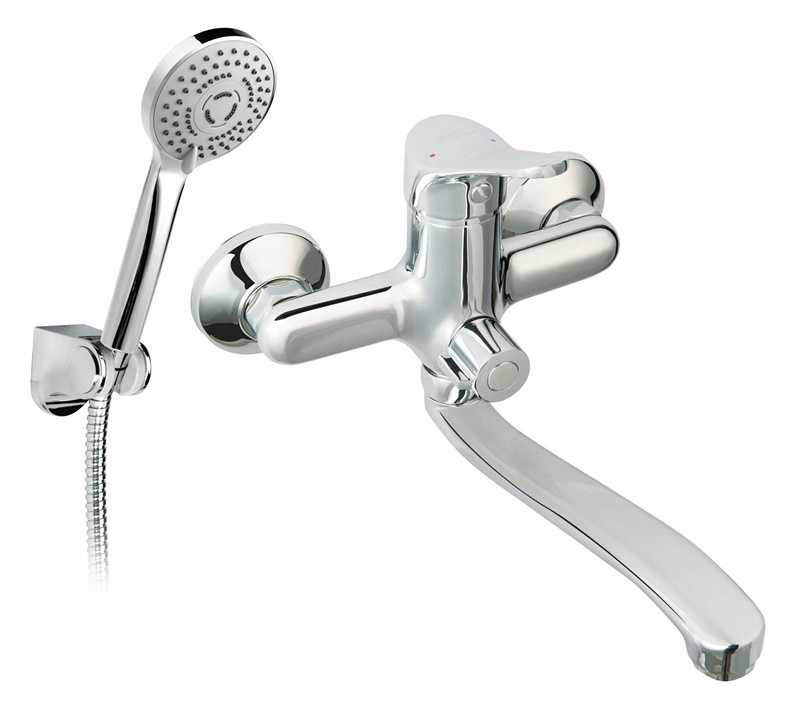 FERRO BATH MIXER SHORT SP + ACC BPT55A SMALL
