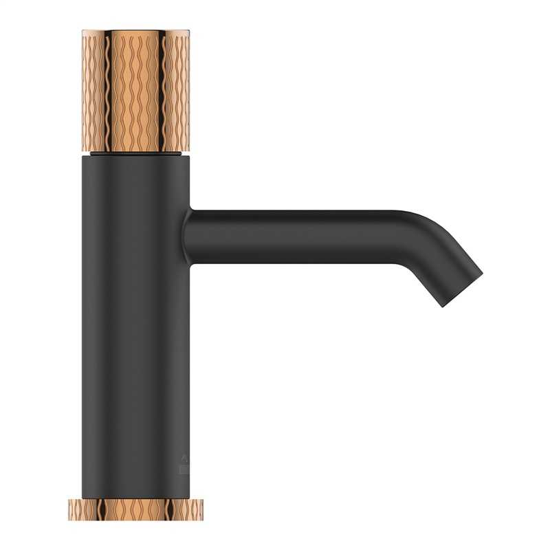 INVENA MIXER WASHBASIN STARLIGHT BLACK GOLD