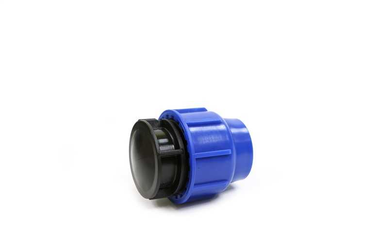 PERLA END CAP Ø20 BLUE