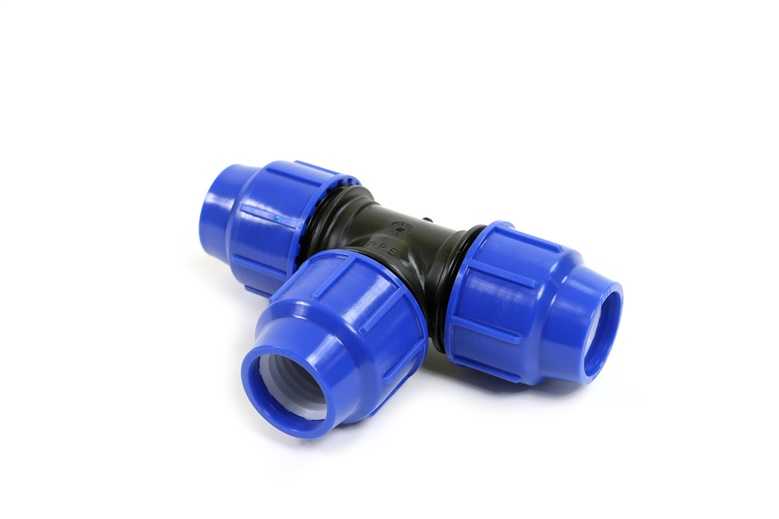 PERLA REDUCED TEE Ø25X20 BLUE