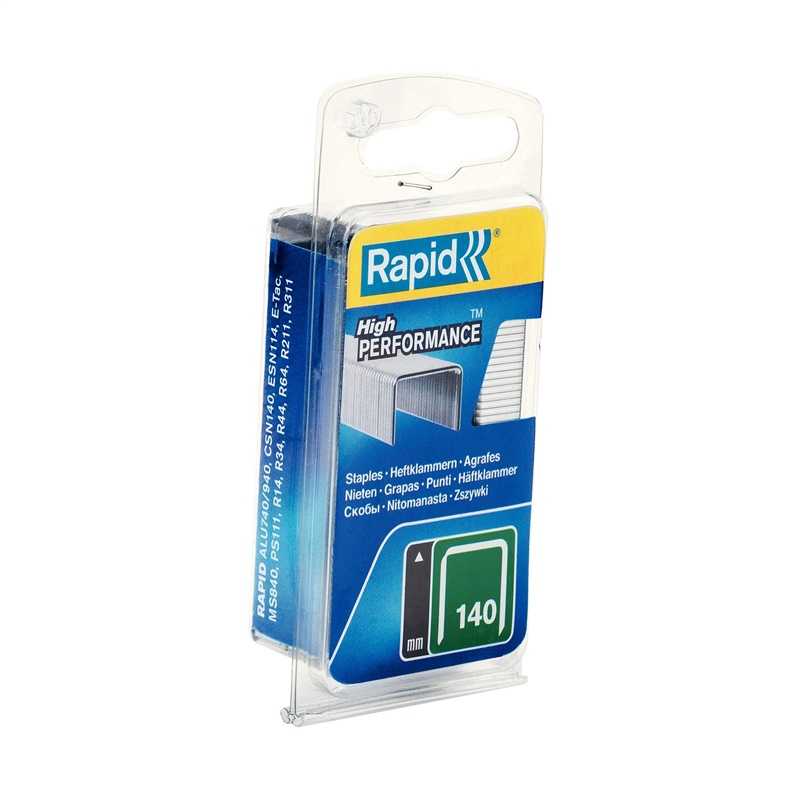 Rapid STAPLES 140/10MM G 0.65M NARROW BLISTER PACK