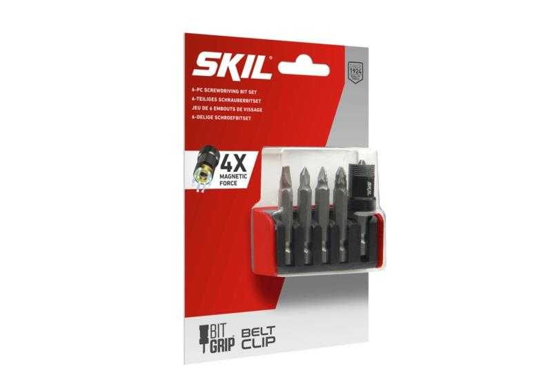 SKIL 6-PIECE SCREWDRIVER BIT SET