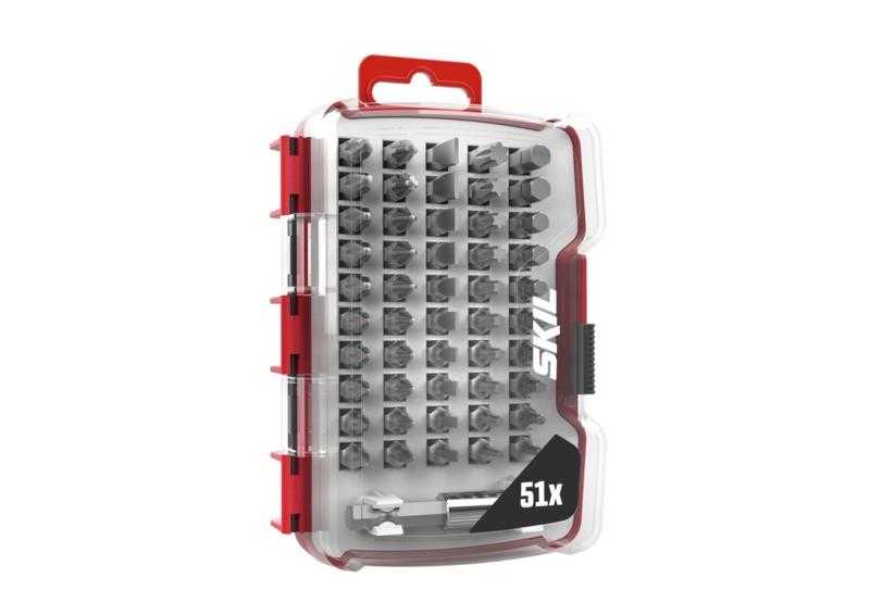SKIL 51-PIECE SCREWDRIVER BIT SET