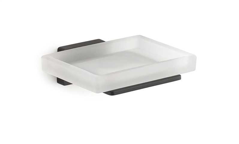 GEDY ATENA SOAP HOLDER MATT BLACK
