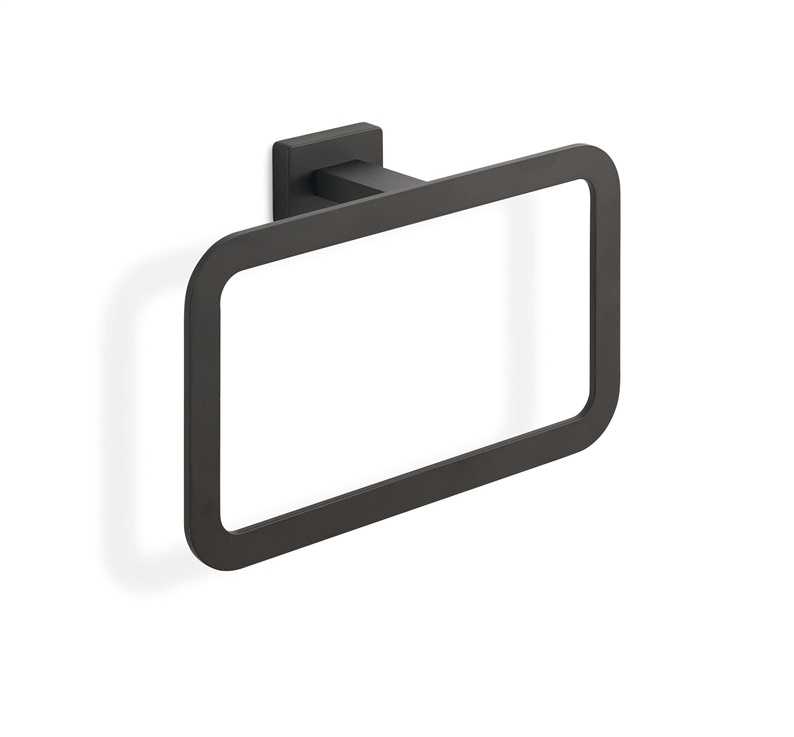 GEDY ATENA TOWEL HOLDER RING MATTE BLACK