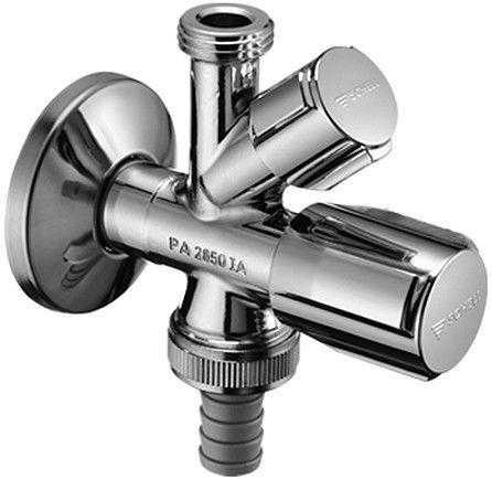 SCHELL VALVE WITH 1/2X1/2X3/4 MALE THREADS