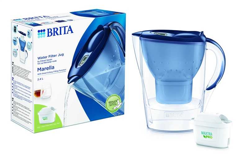 Brita FILTER JUG MARELA 2.4L BLUE