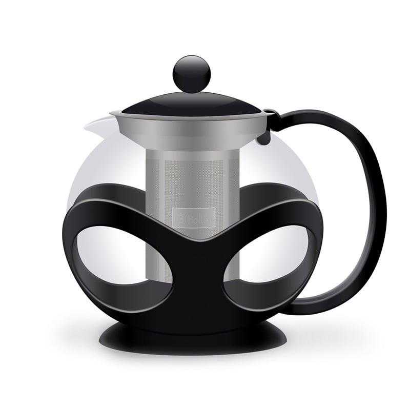 BOLLIRE 1.2L Glass Teapot, BR3405