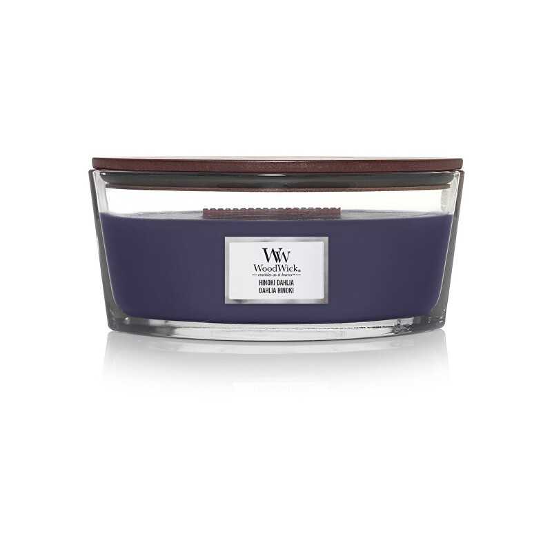Woodwick CANDLE SCENT HINOKI DAHLIA ELIPSE 453.6G