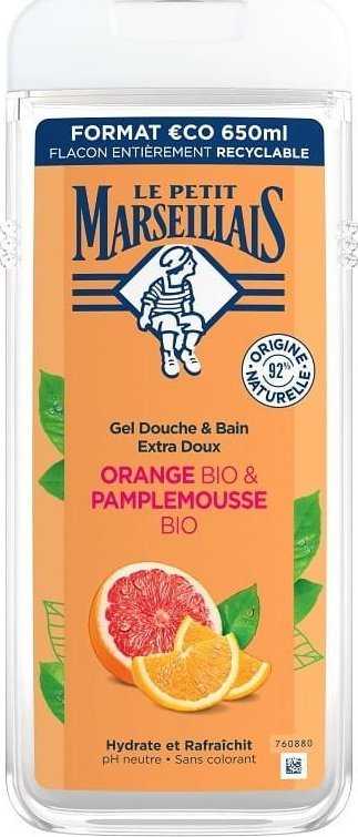 Noname THE LITTLE MARSEILLAIS_Bio Grapefruit and Bi Bath Gel