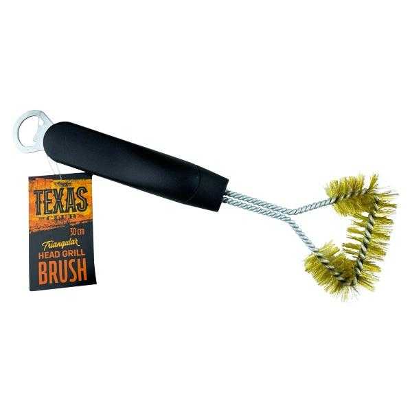 TEXAS_CLUB GRILL BRUSH. 30 CM