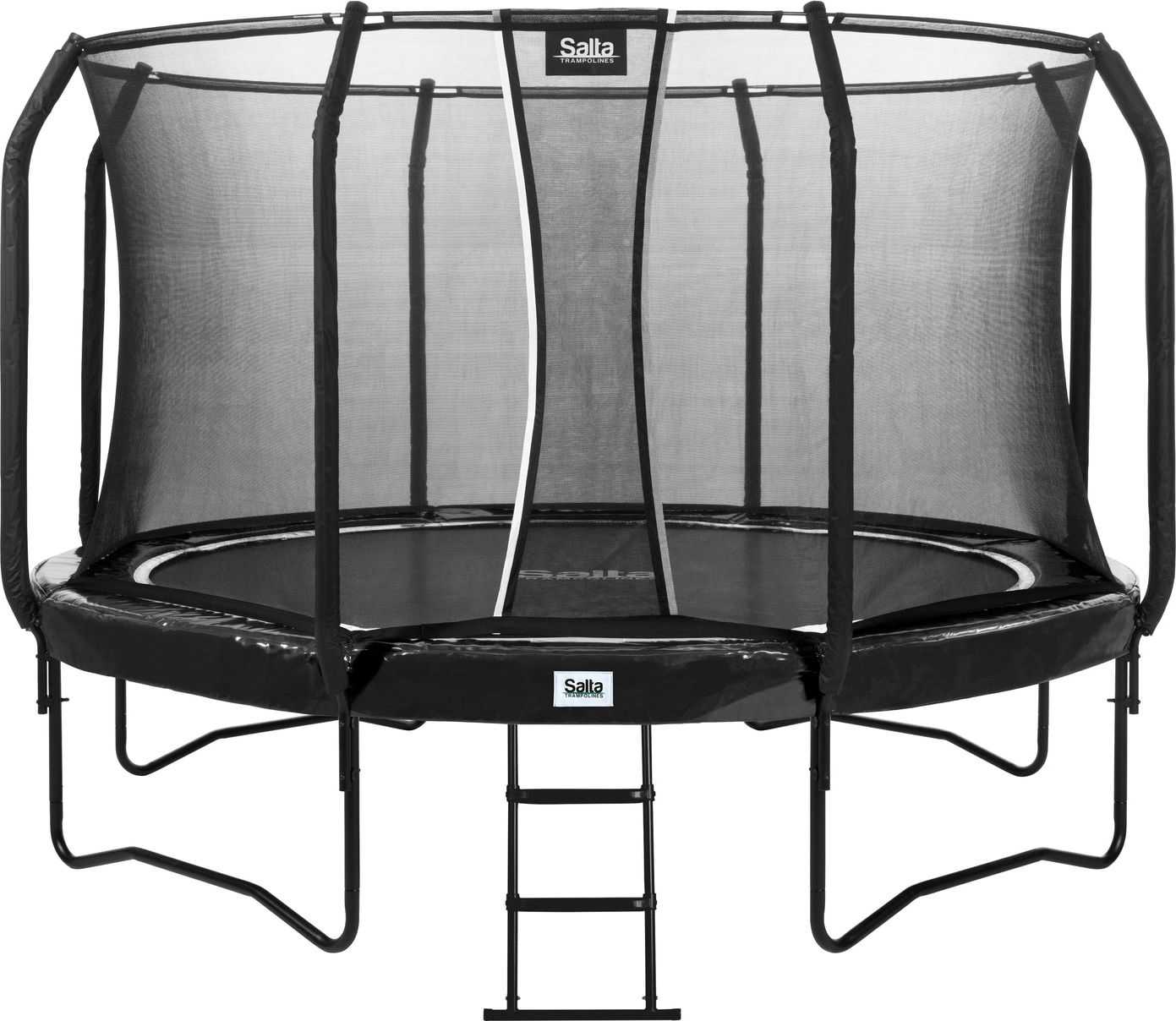 Salta first Class trampoline, fitness equipment (black, round, 305 cm)