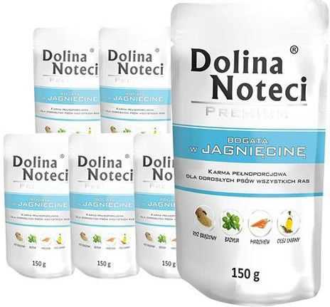 DOLINA NOTECI Premium Rich in Lamb – Wet Dog Food – 150 g