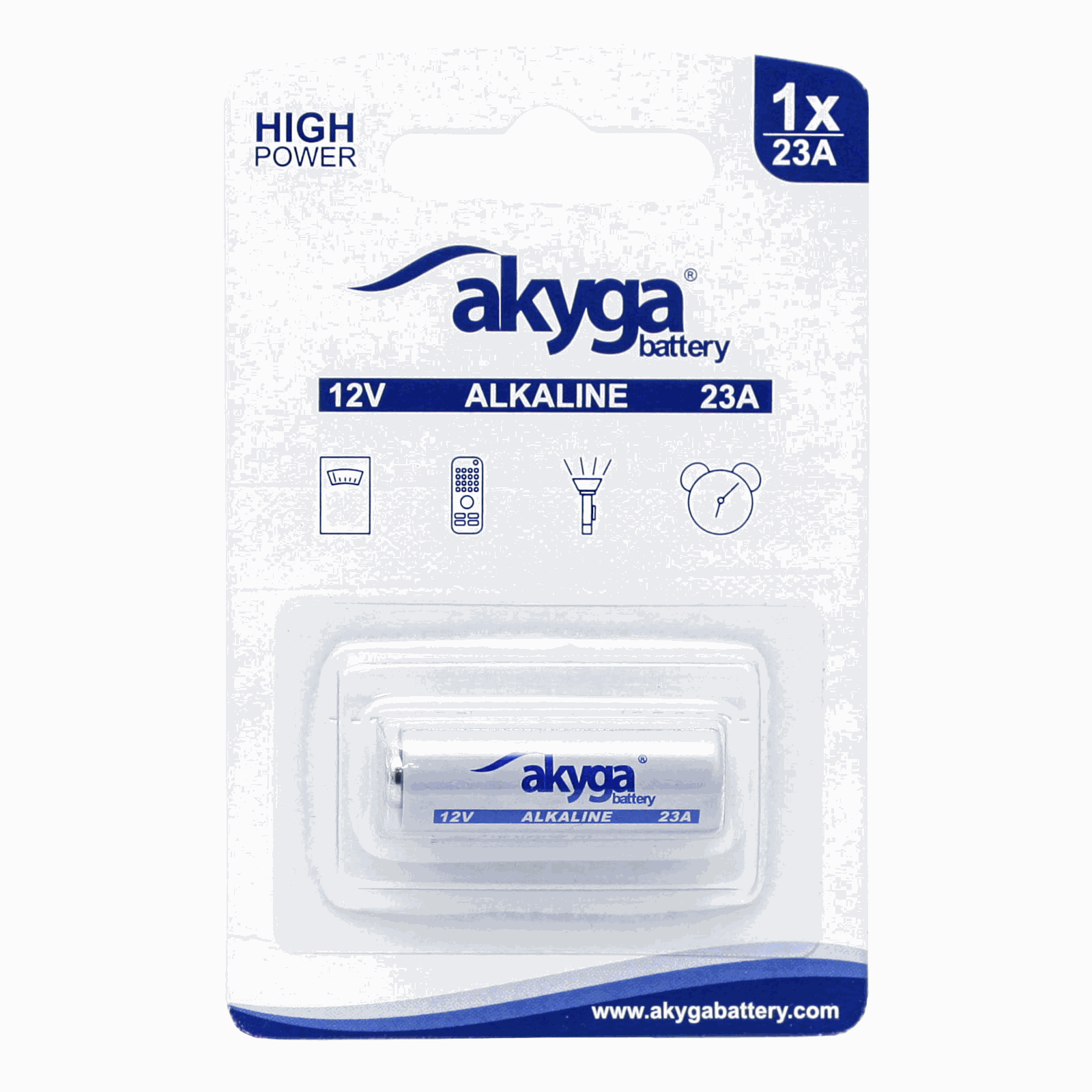 AKYGA Alkaline battery AKY2101 23A, 12V|48mAh 1p