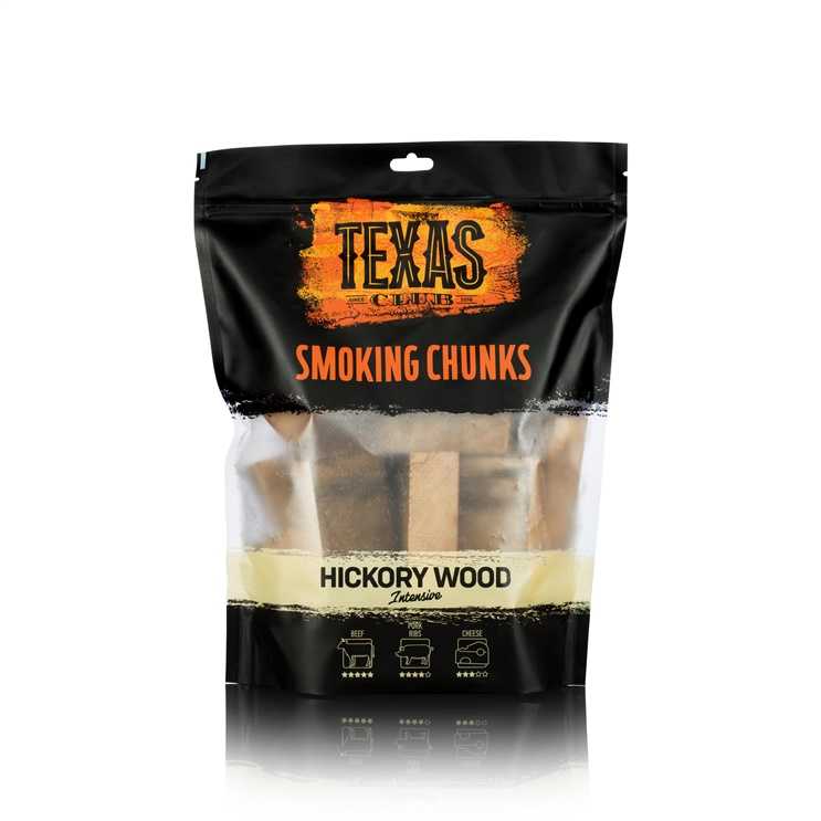TEXAS_CLUB HICKORY SMOKING CHUNKS 1KG