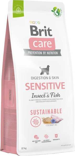 Brit Care Dog Sustainable Sensitive Insect AND Fish - dry dog food - 12 Care Dog Sustainable Sensitive Insect AND Fish - dry dog food - 12 kg