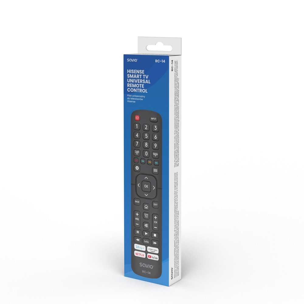Savio RC-14 for Hisense TV -