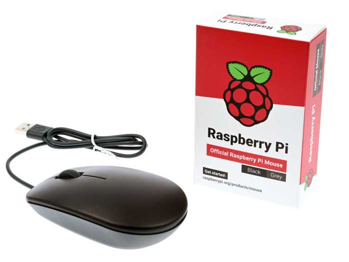 Raspberry Pi official mouse (black/gray) (SC0202)