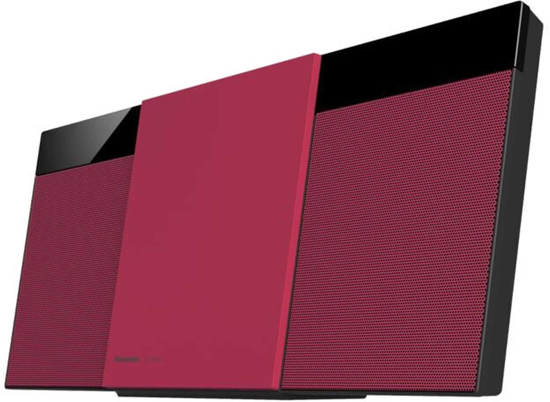 PANASONIC SC-HC304EG-R (red, Bluetooth, CD, Radio)