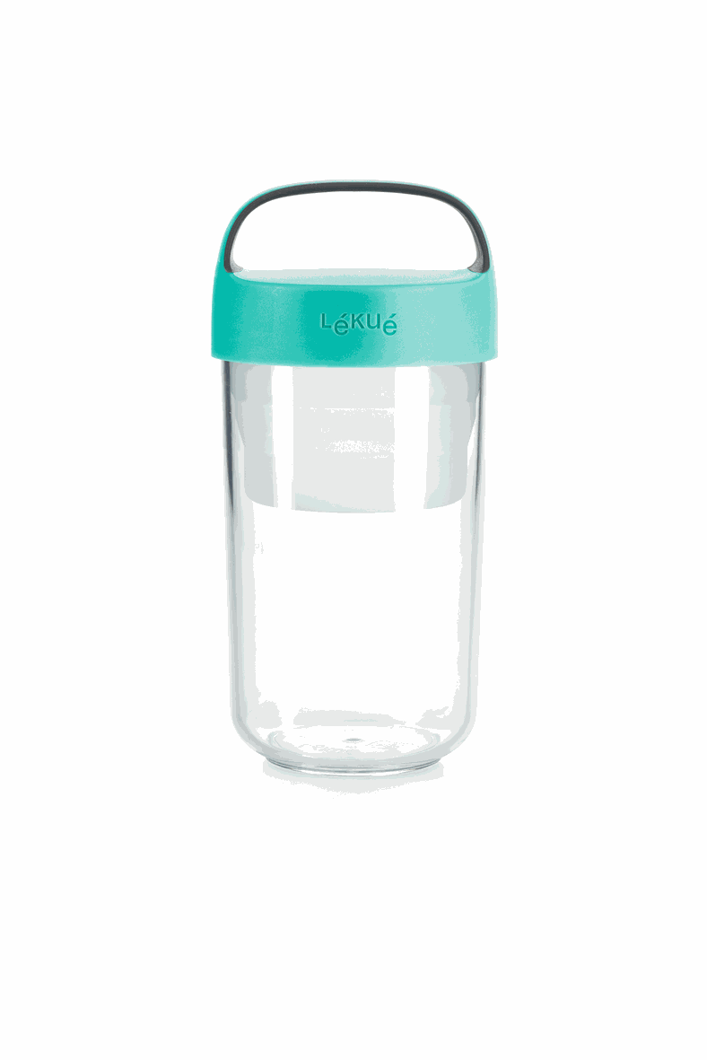 Lékué Jar To Go, 600 ml Turquoise