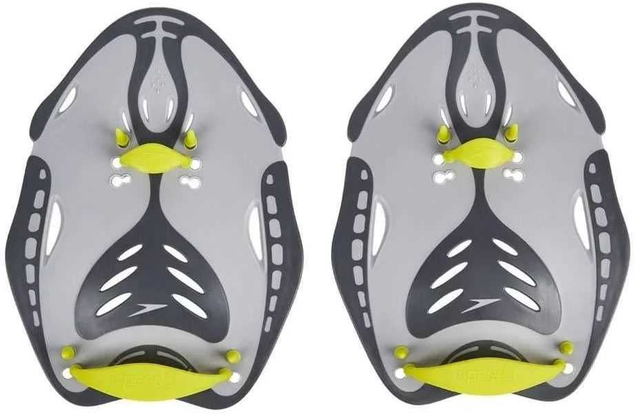 Speedo BioFUSE Power Paddle L Oxid Grey/Lime Punch 73-156-B076